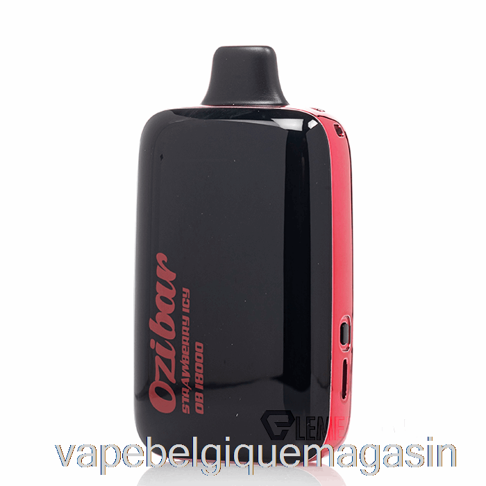 Vape Belgique Ozibar 18000 Jetable Fraise Glacée